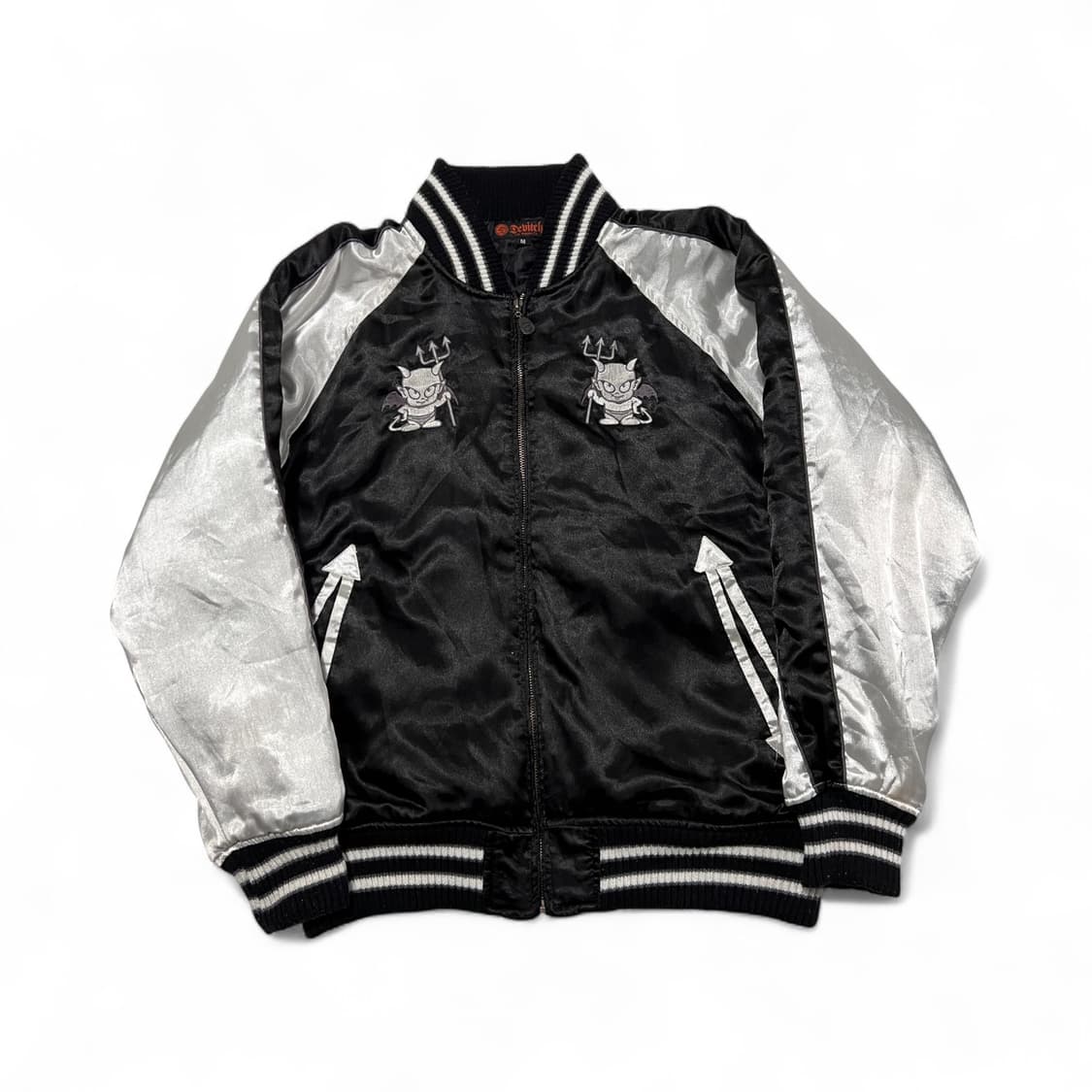 JPN 재팬 베이비데블 블랙 빈티지 스카쟌(M~L) 상품이미지1