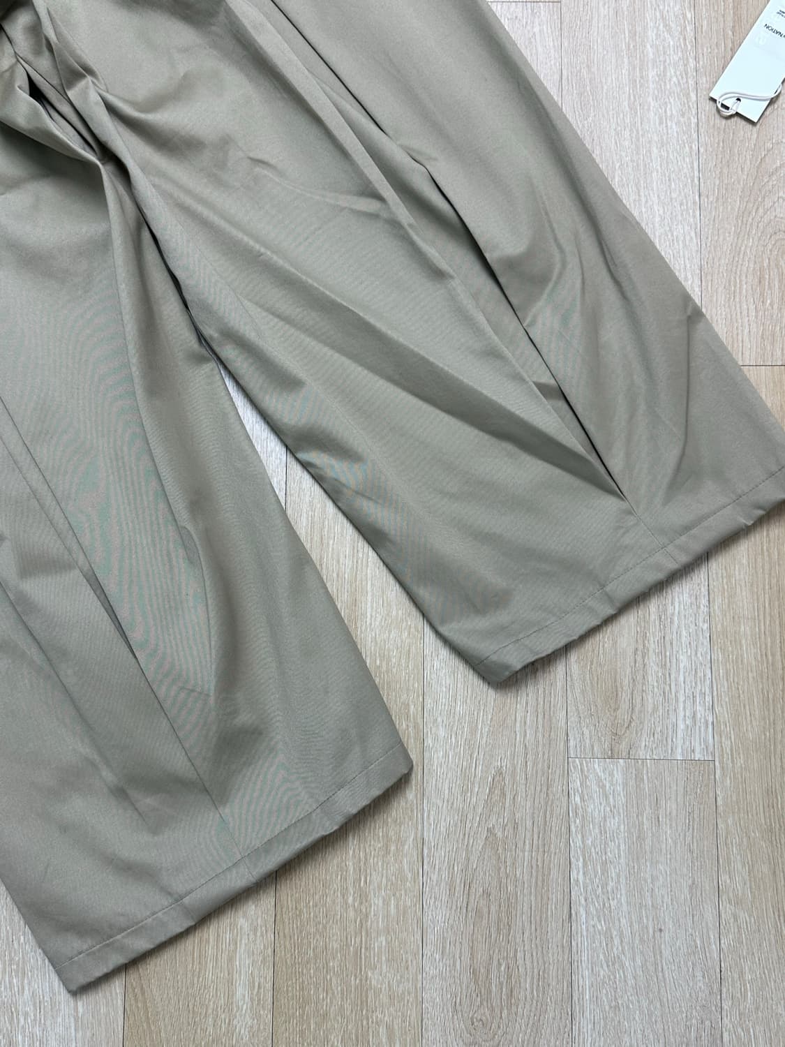 [M/L] 세이지네이션 박스 플리츠 팬츠 상품이미지6