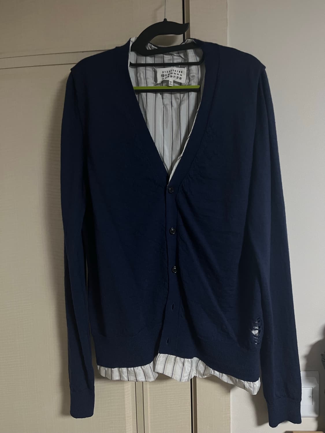 메종 마르지엘라 레이어드 가디건 상품이미지1