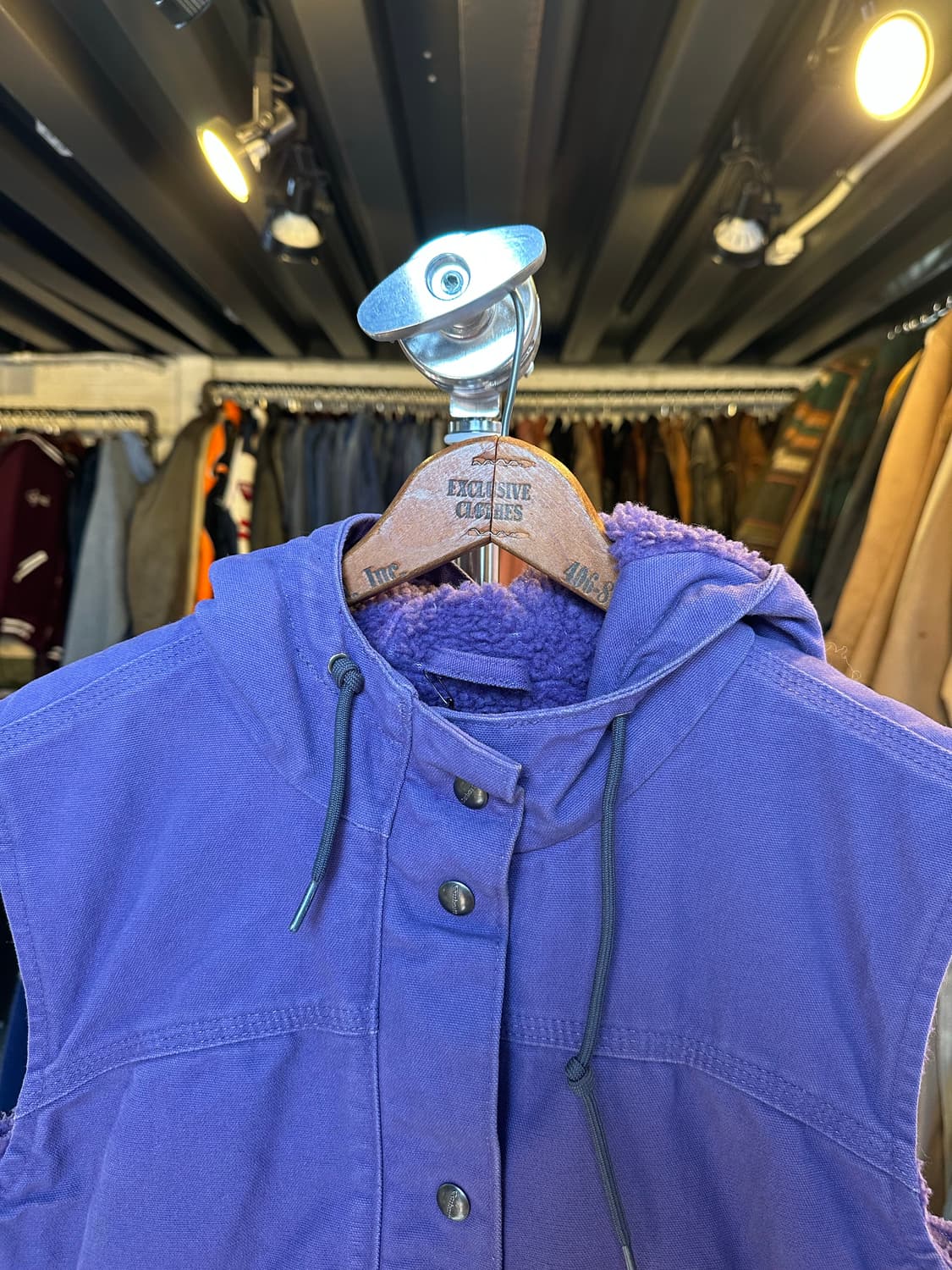 칼하트 쉐르파 라이닝 컨버스 후드 베스트 상품이미지3