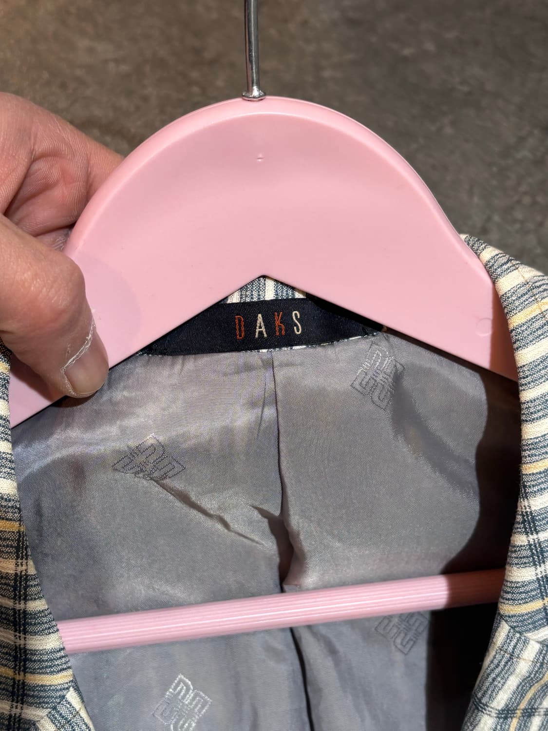 DAKS 닥스 실크 블레이저 자켓 여름추천 105사이즈 상품이미지5