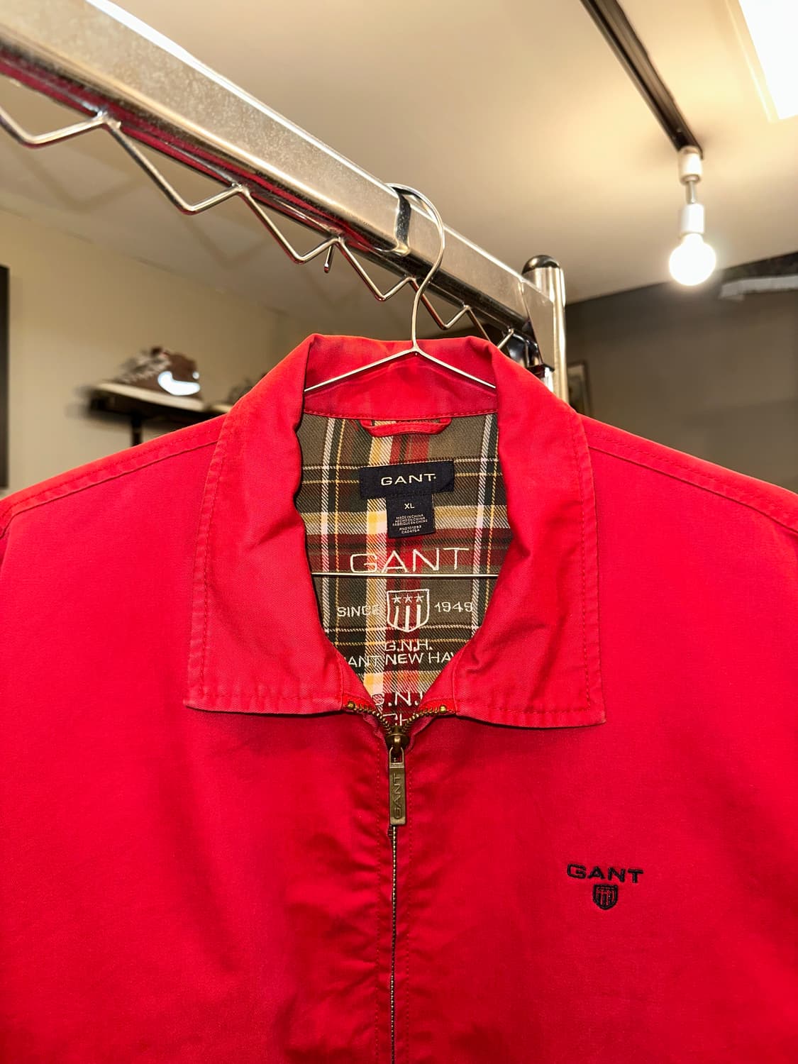 Gant swing lining check pattern jacket  상품이미지4