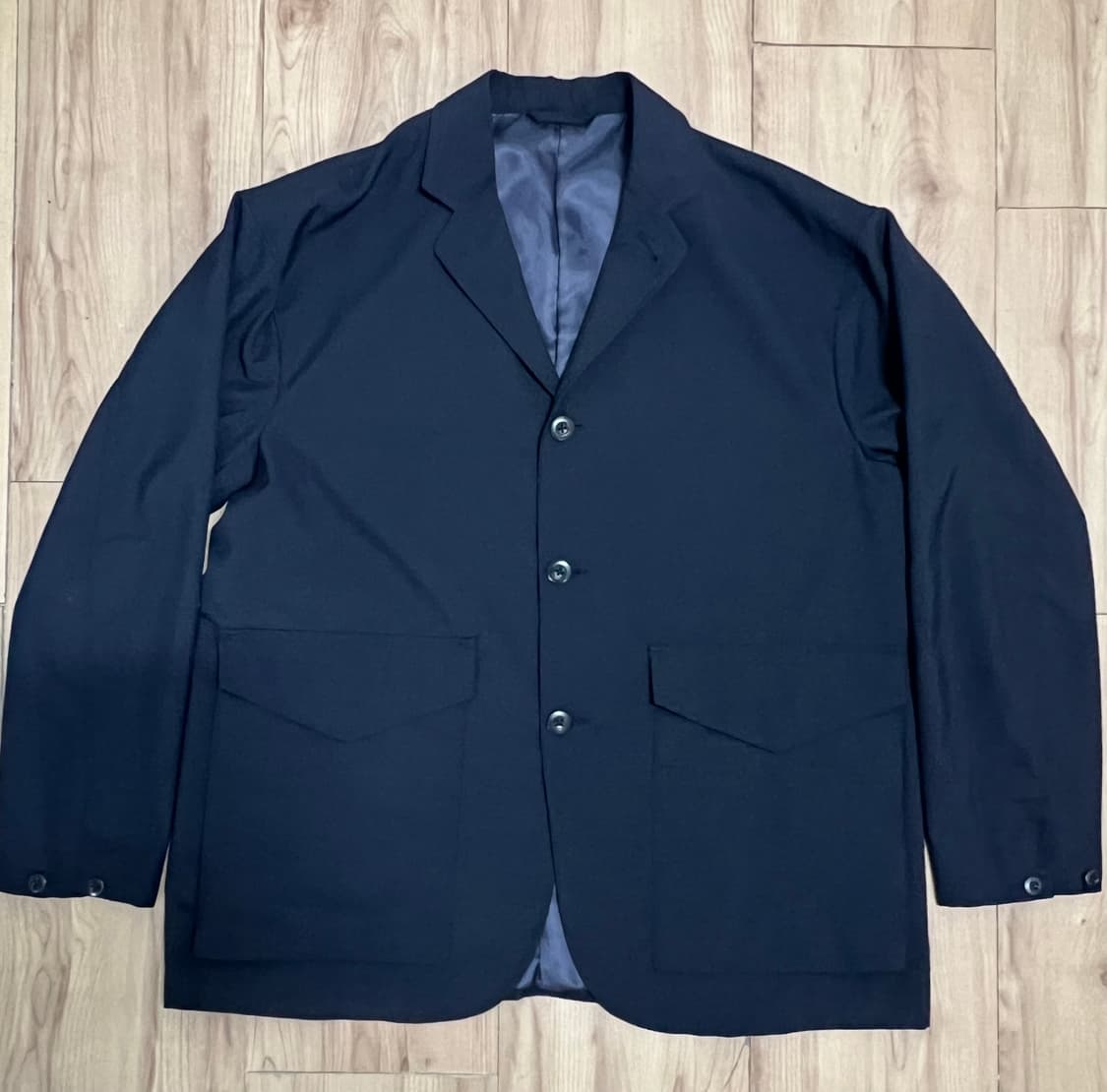 BEAMS 빔즈 테트론 울 웹 이지 자켓 상품이미지6