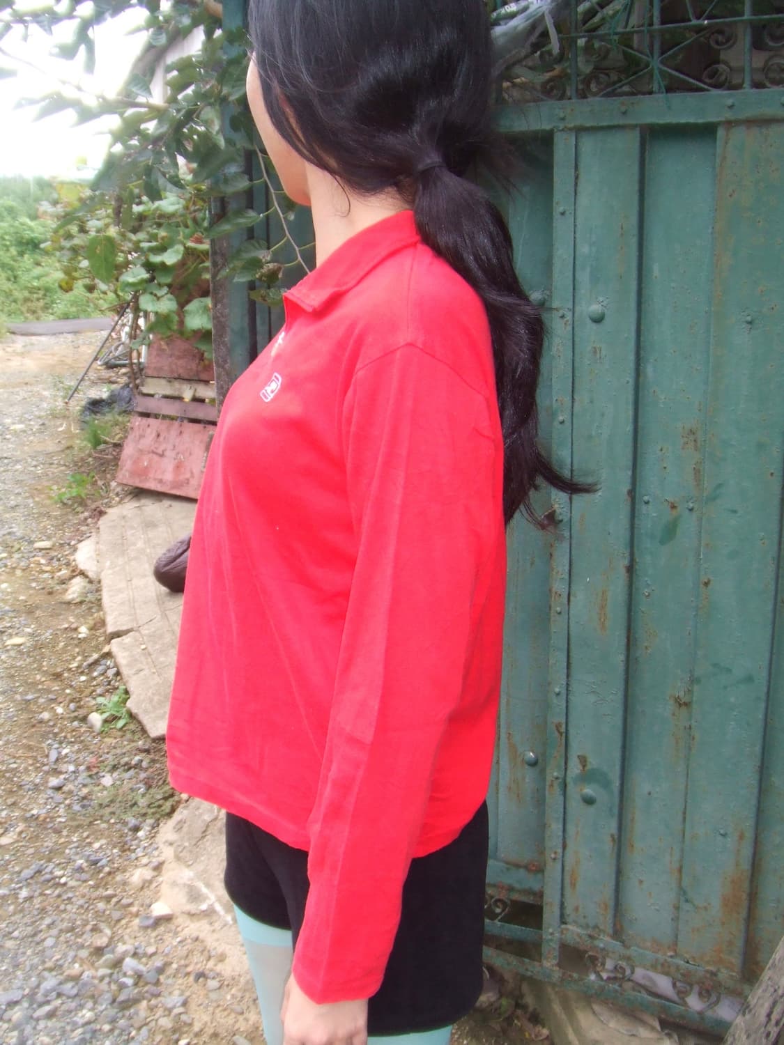 Vintage Courreges Half Zip-up Sweatshirt 상품이미지3
