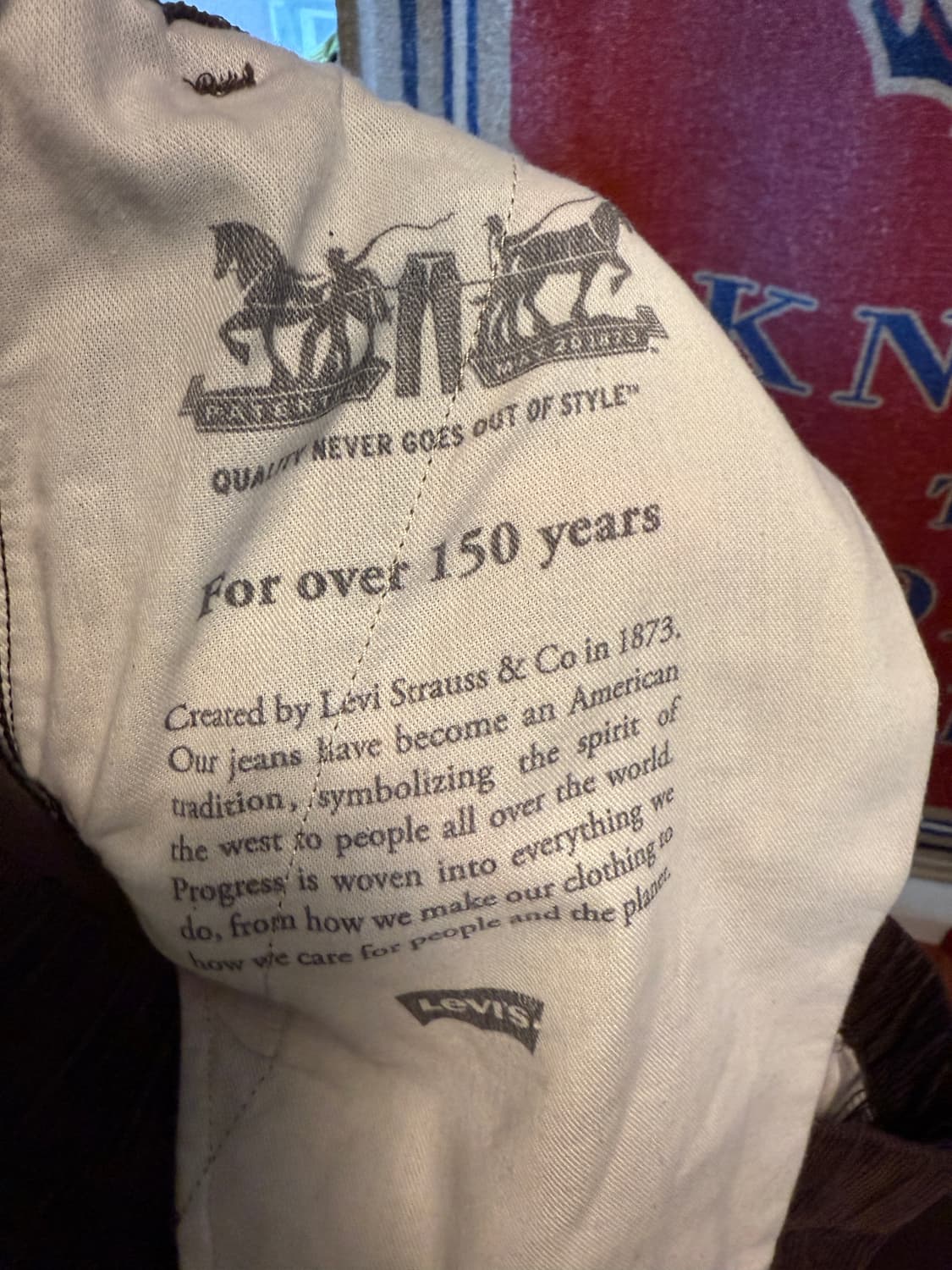 리바이스 브라운 코듀로이 카고팬츠 30-36 상품이미지8