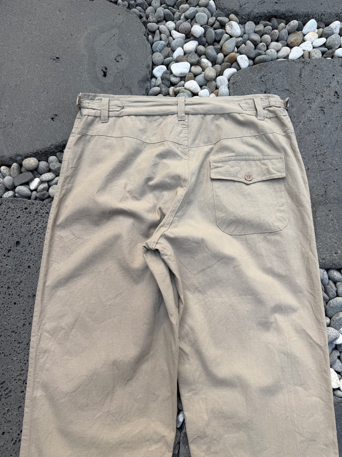90s LANTICHOC FRENCH LINEN 린넨 프렌치워크팬츠 상품이미지9