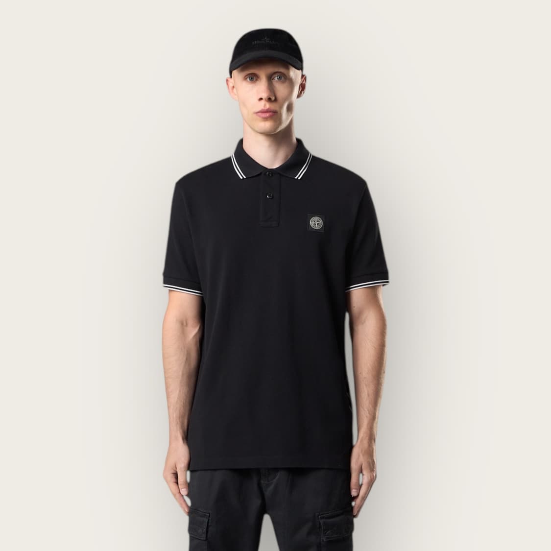 L/ 스톤아일랜드 신형 자수패치 폴로 반팔 상품이미지1