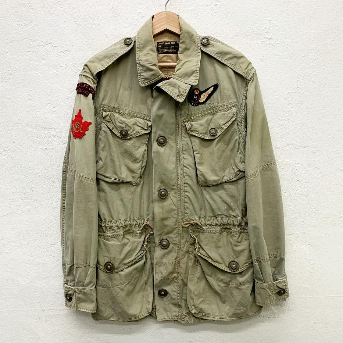 폴로 랄프로렌 카키 와펜 필드 야상자켓 상품이미지2