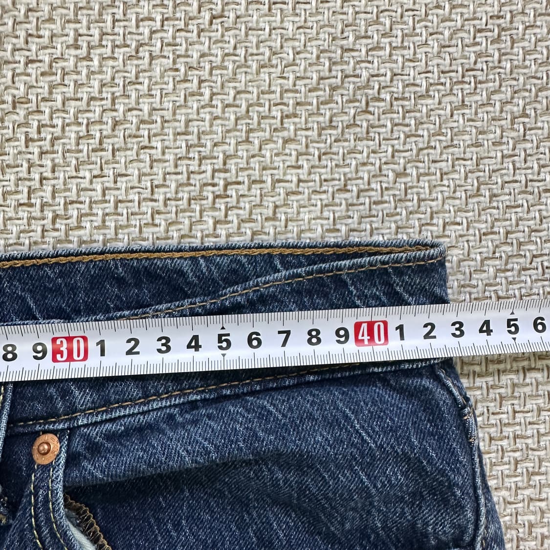 W32L32 리바이스 502 테이퍼드 진 0331D 상품이미지6