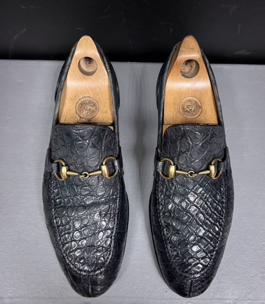 GUCCI 구찌 홀스빗 로퍼(크로커다일 스킨-악어가죽)6사이즈-해외발송 상품이미지2