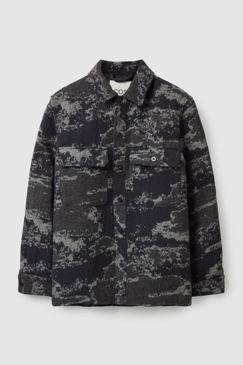 cos 자카드 카모 셔츠 자켓 S 상품이미지2