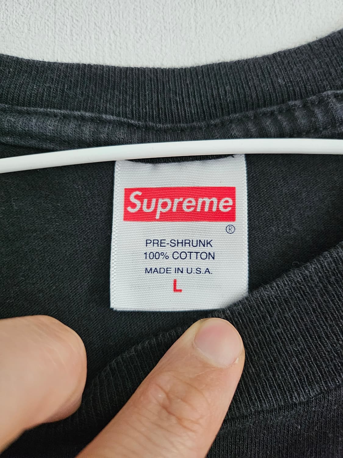 슈프림 Supreme 로고 티
 상품이미지5