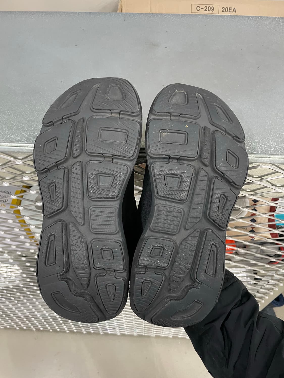 호카 본디9 와이드 블랙 265 상품이미지6