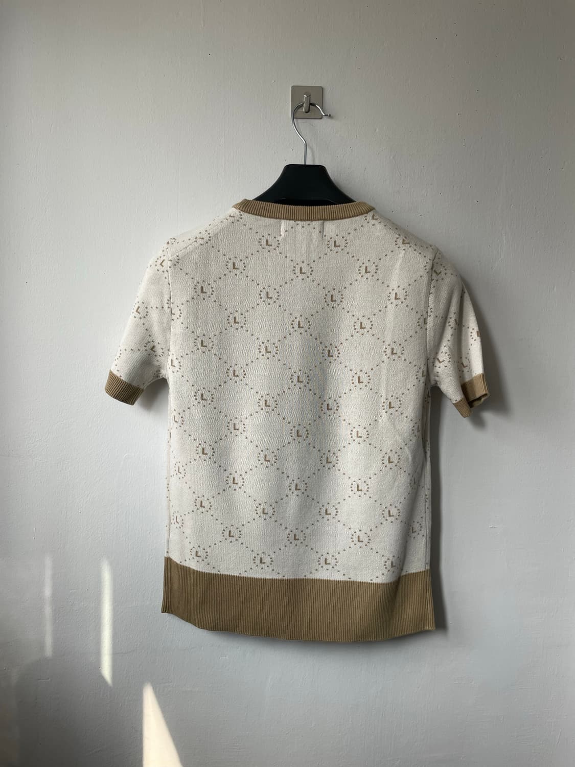 라벨아카이브 L-logo Jacquard knit 새상품 상품이미지7