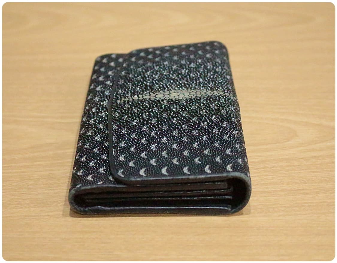 리얼 가오리 가죽 장지갑 상품이미지4