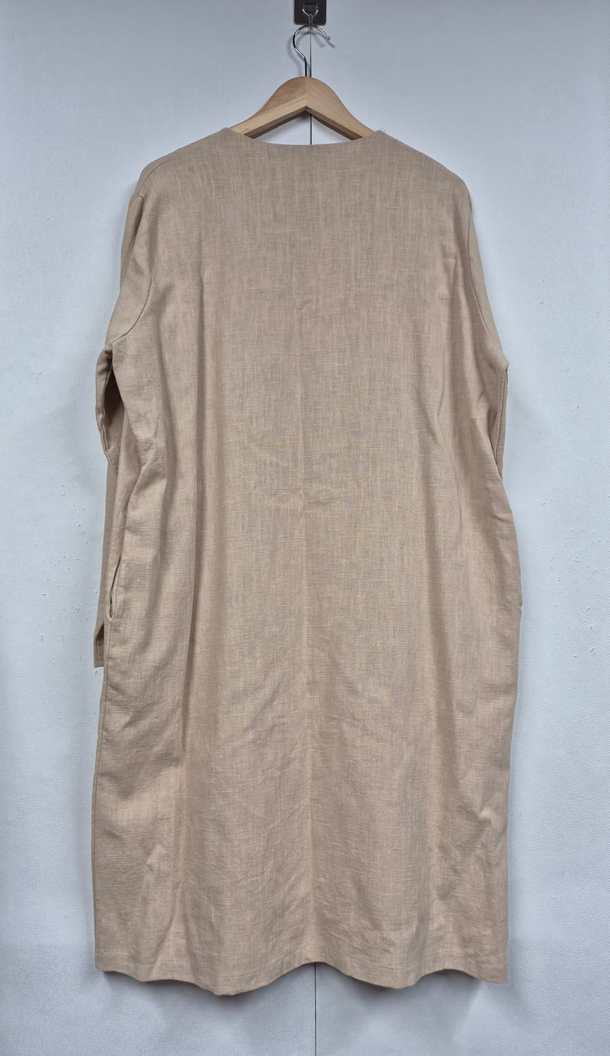 린넨 롱 코트 상품이미지2