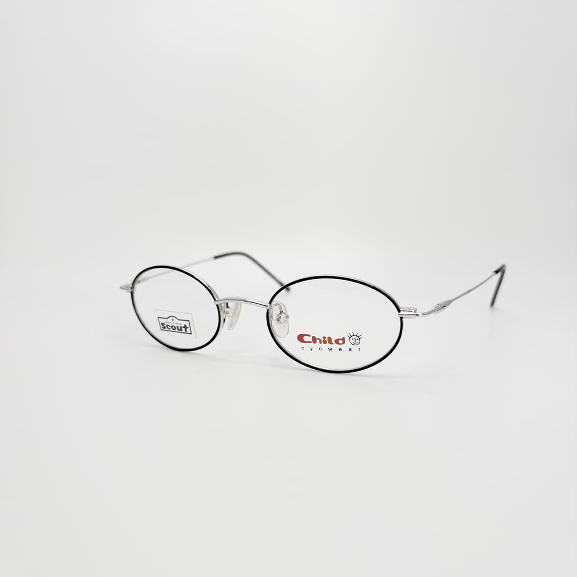 SCOUT 블랙 오벌 키즈용 안경 상품이미지1