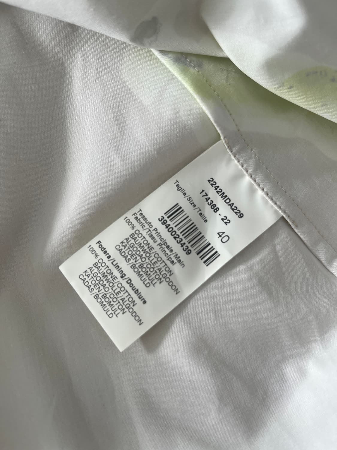 MSGM 바나나패턴 원피스 상품이미지3