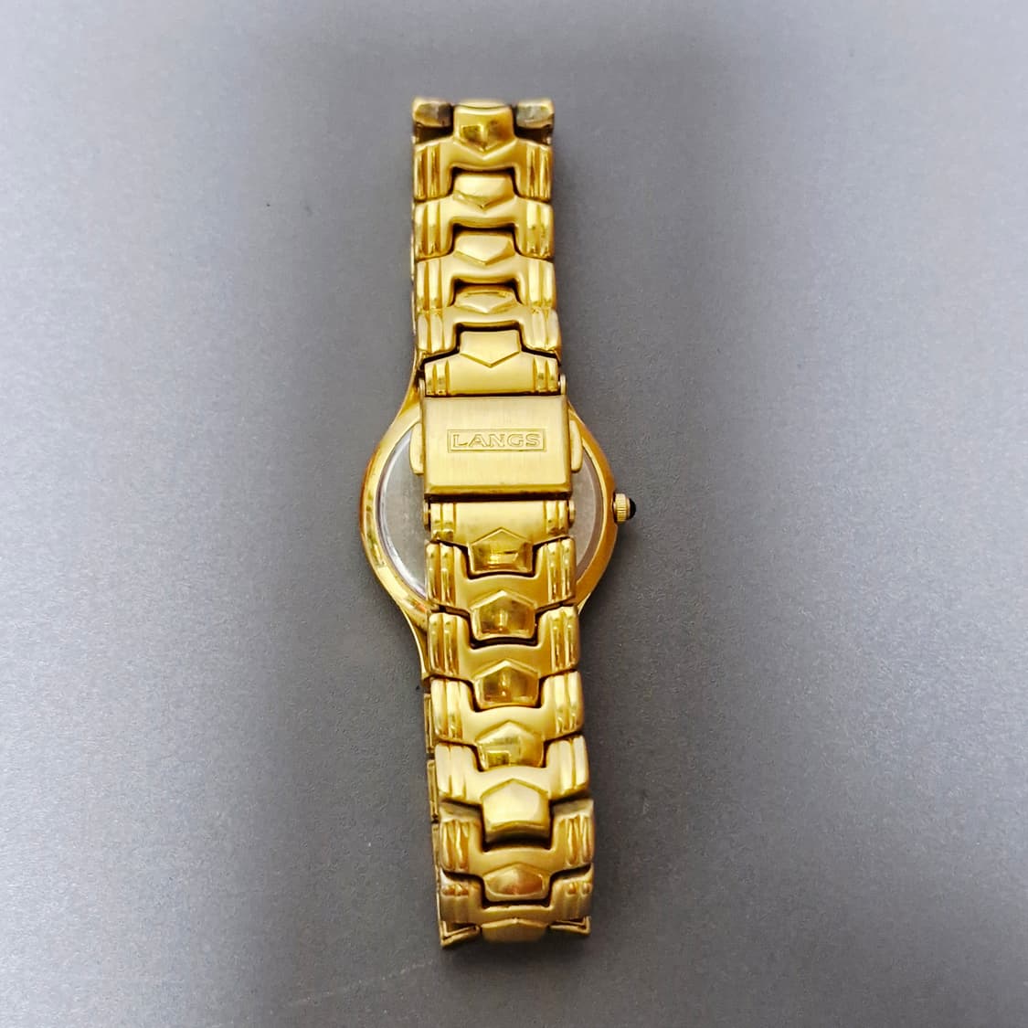 랑스(LANGS) 18K 금도금 드레스 워치 상품이미지9