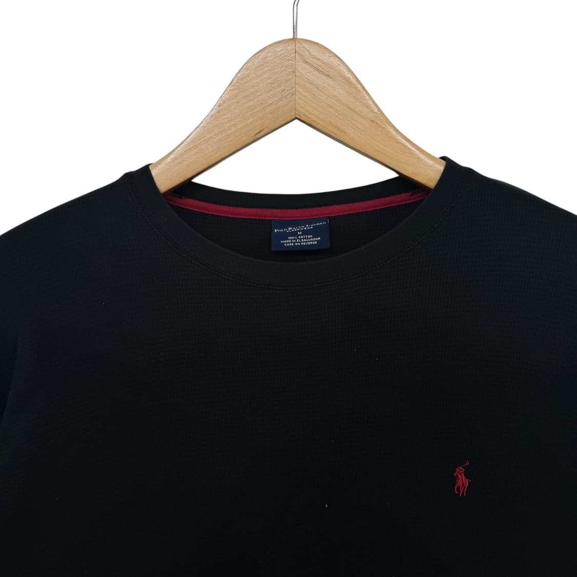 폴로 포니 라운드 와플 긴팔티 상품이미지2