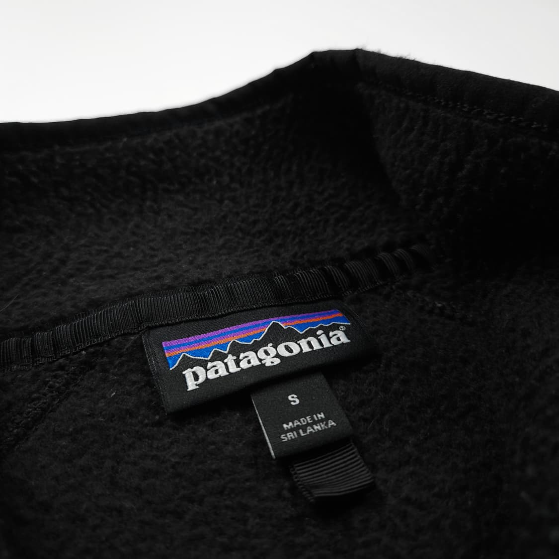 파타고니아 레트로 파일 블랙 플리스 자켓 (S) 상품이미지5
