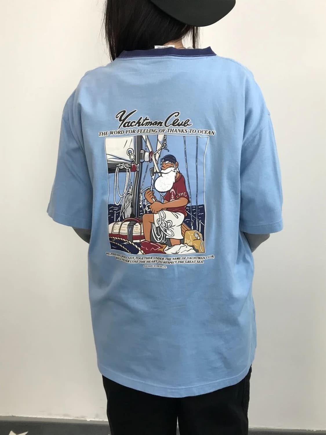Yachtman Club Sailing Graphic T-Shirt 상품이미지4