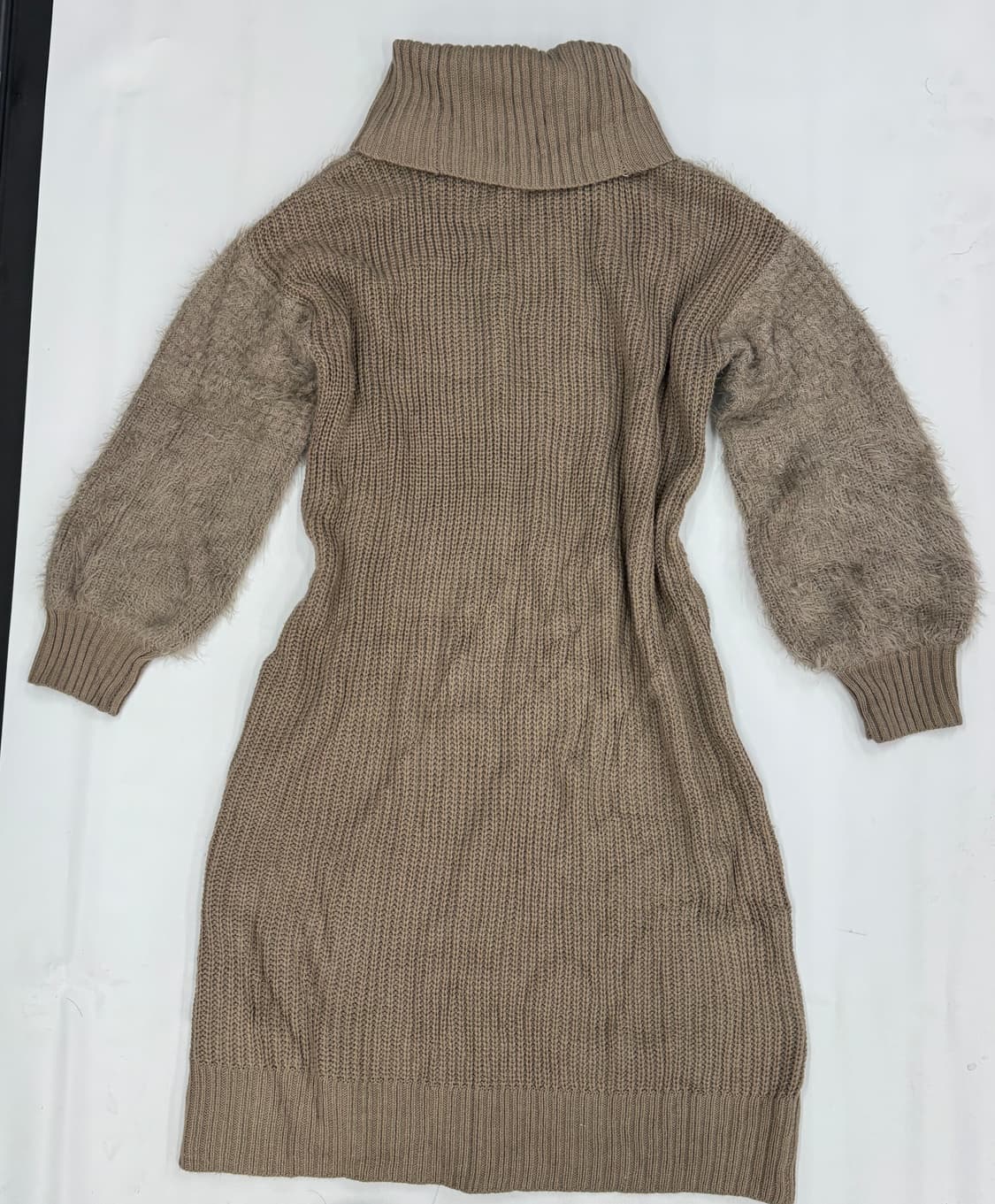 ❄️사와코의 베이지 앙고라st 꽈베기 원피스 ❄️그런지 히피 에스닉 상품이미지4