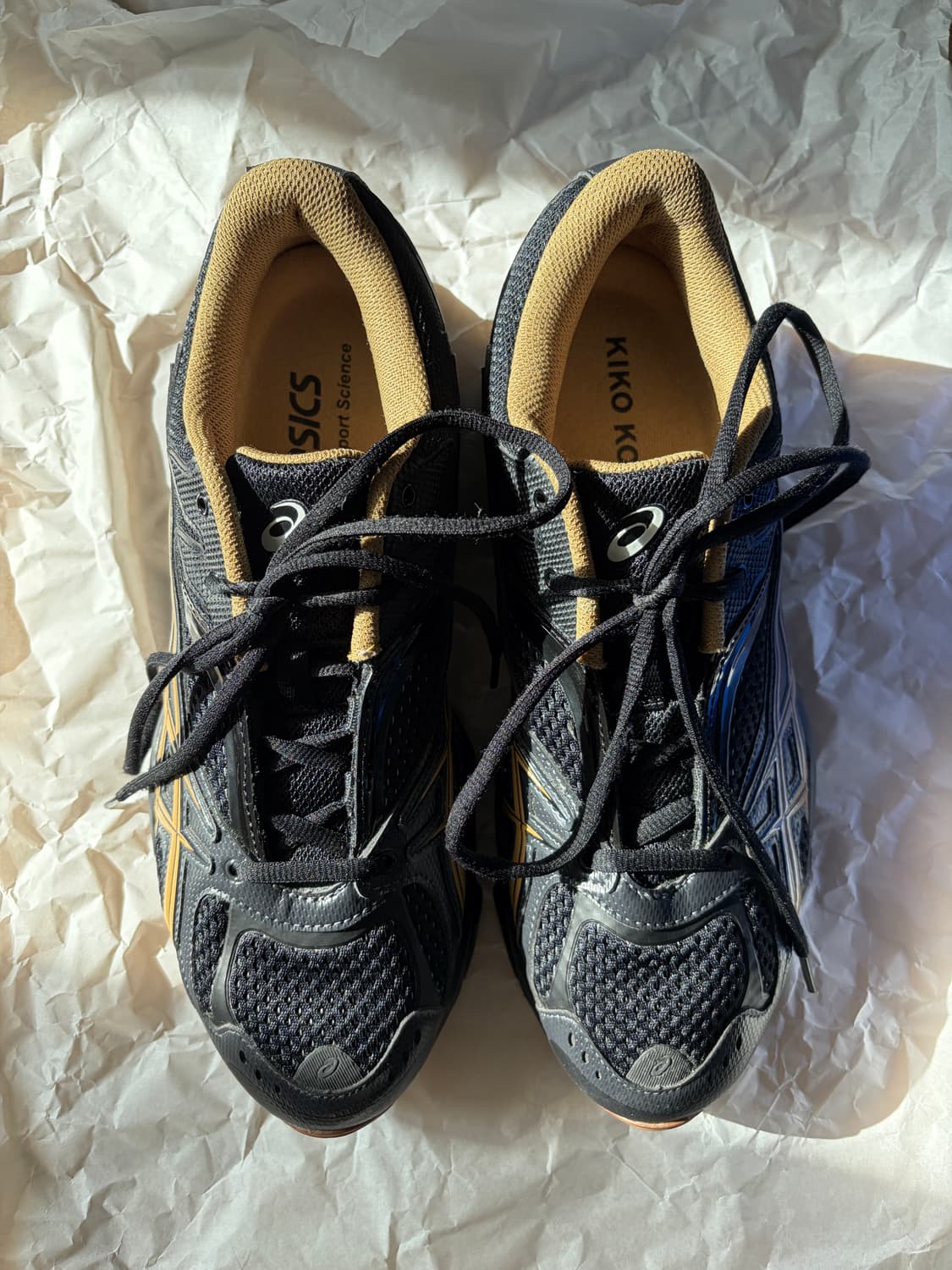 아식스 키코 젤퀀텀 지엔치아 블랙/브라운 상품이미지3