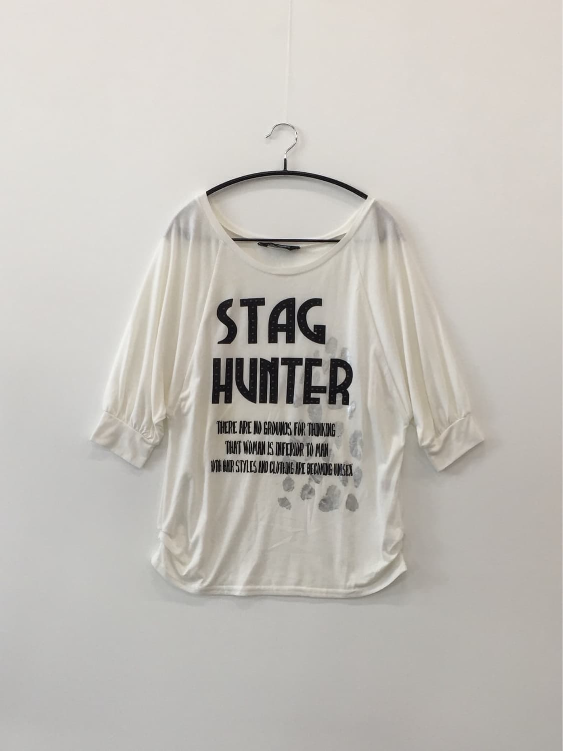 TRUSTY Stag Hunter Y2k Graphic Tee 상품이미지3
