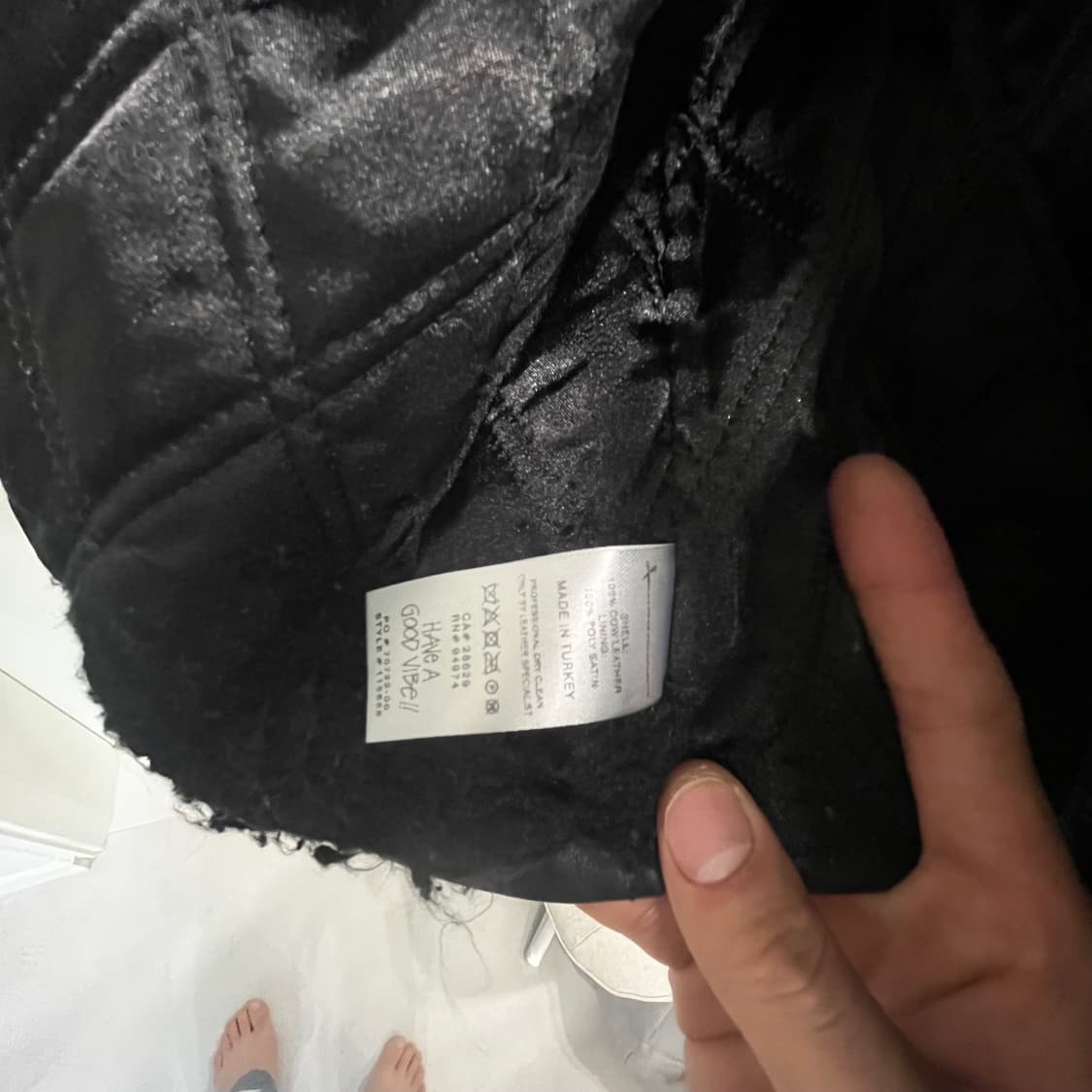 스투시 레더 빙 XL 가죽 자켓  상품이미지5