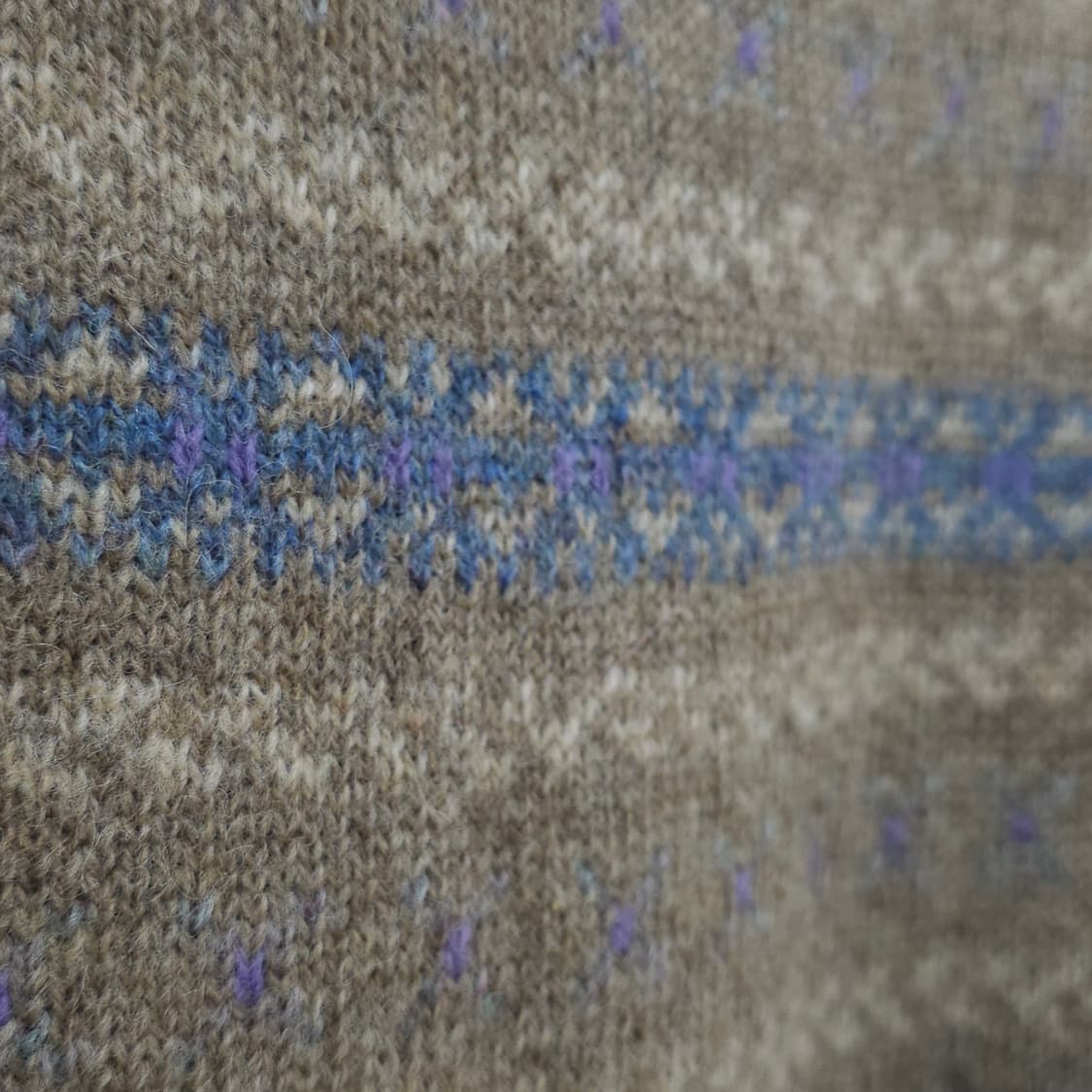 JAPAN 빈티지 YES PLEASE 브이넥 니트 스웨터- M 상품이미지7