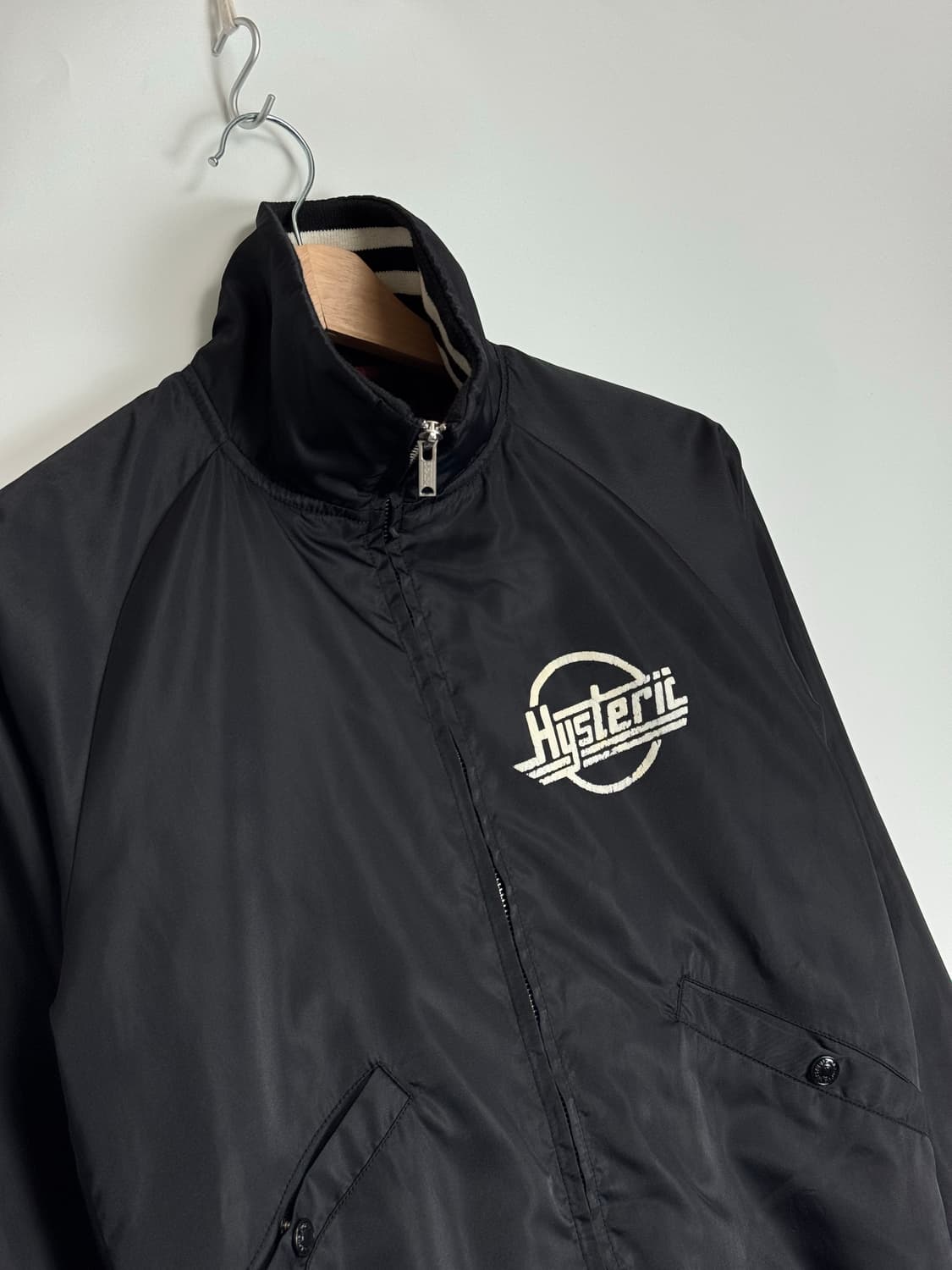 00‘S 히스테릭 글래머 빈티지 트랙자켓 바람막이 블랙 S 상품이미지3
