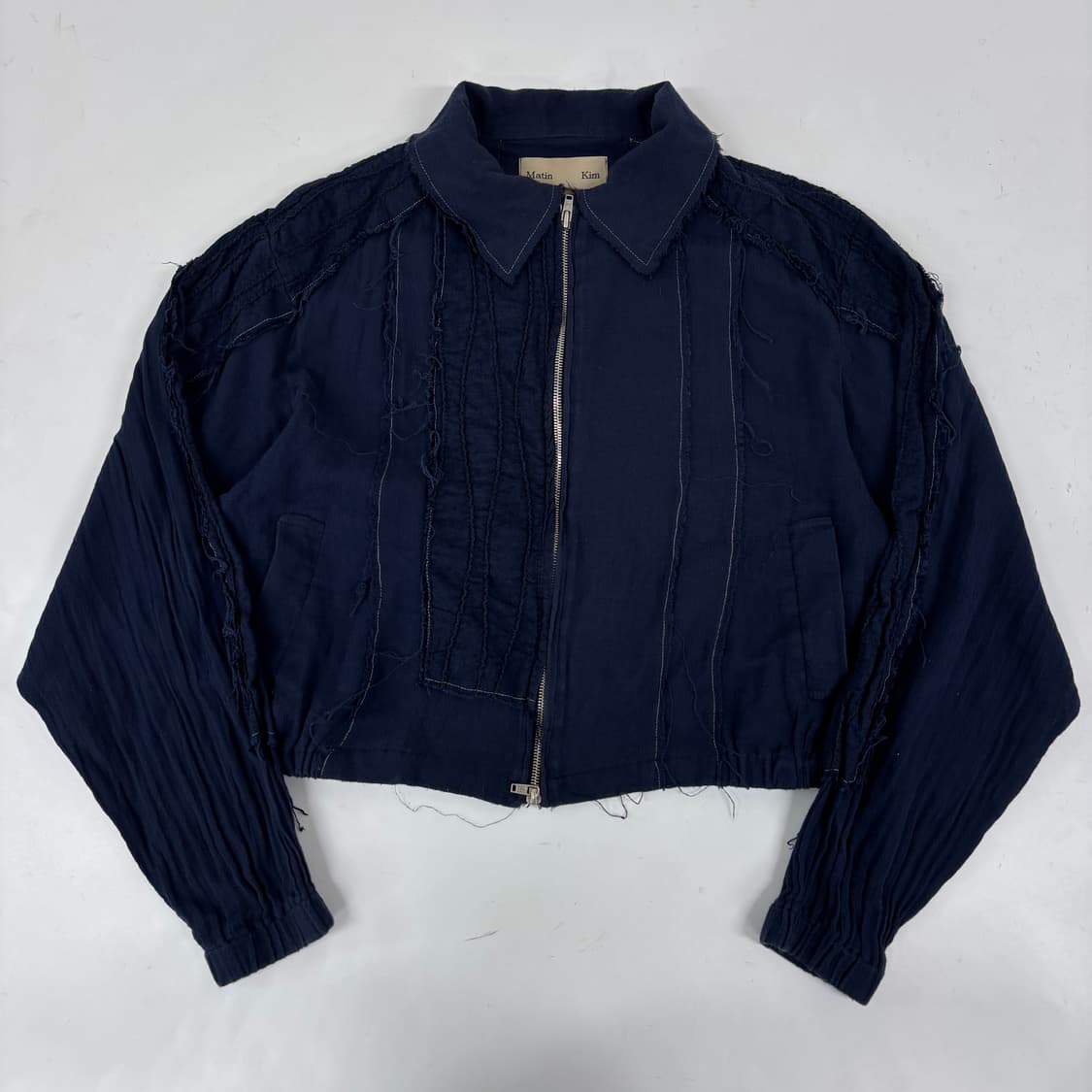 마뗑킴 러프 봄버 자켓 상품이미지4