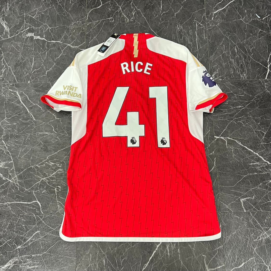 아스날 23-24 데클런 라이스 홈 반팔 유니폼 져지 상품이미지1