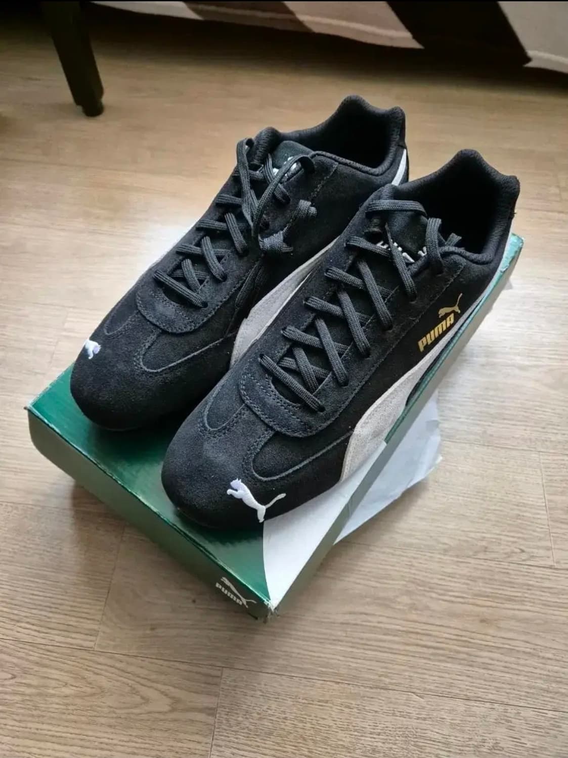 [1회착] 푸마 스피드캣 LS 블랙색상 285 사이즈 상품이미지1