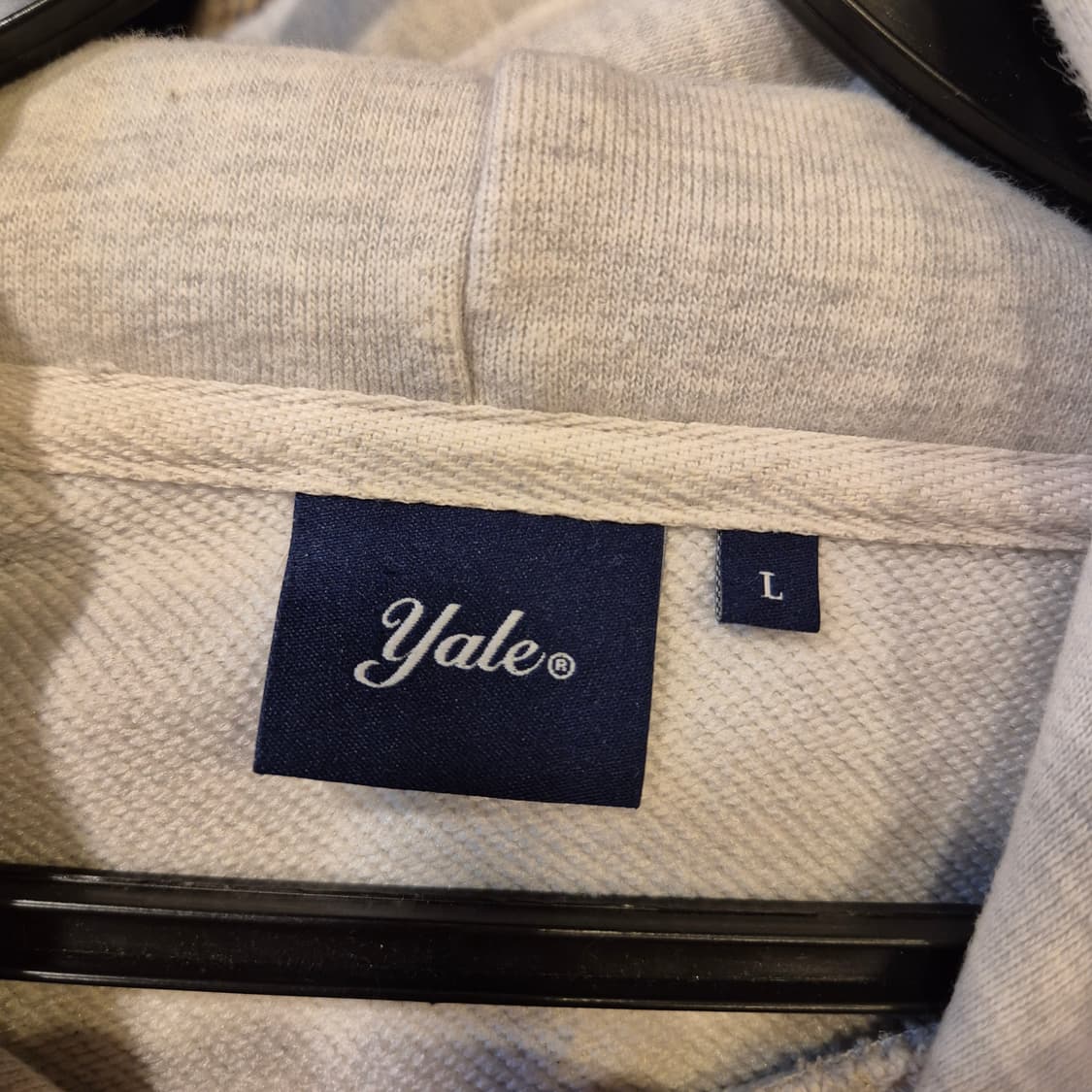 (L)YALE 오트밀 후드 상품이미지3