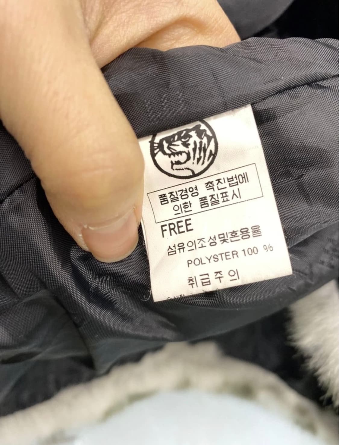 [8937]Gray gradient fur coat# 상품이미지6