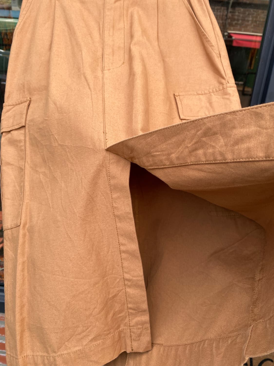 women's cargo long skirt 상품이미지4