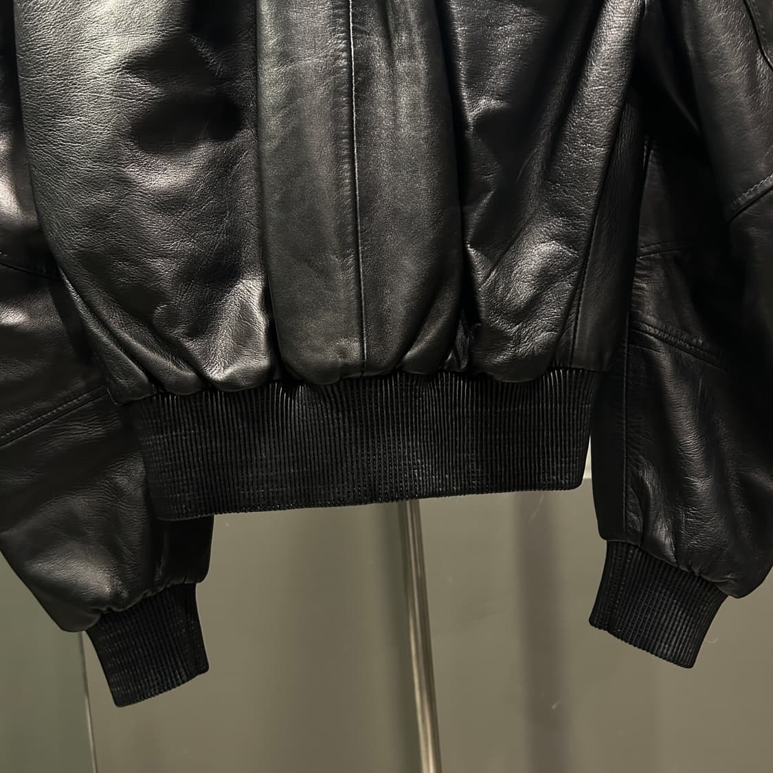 알렉산더 맥퀸 레더 봄버자켓 상품이미지6