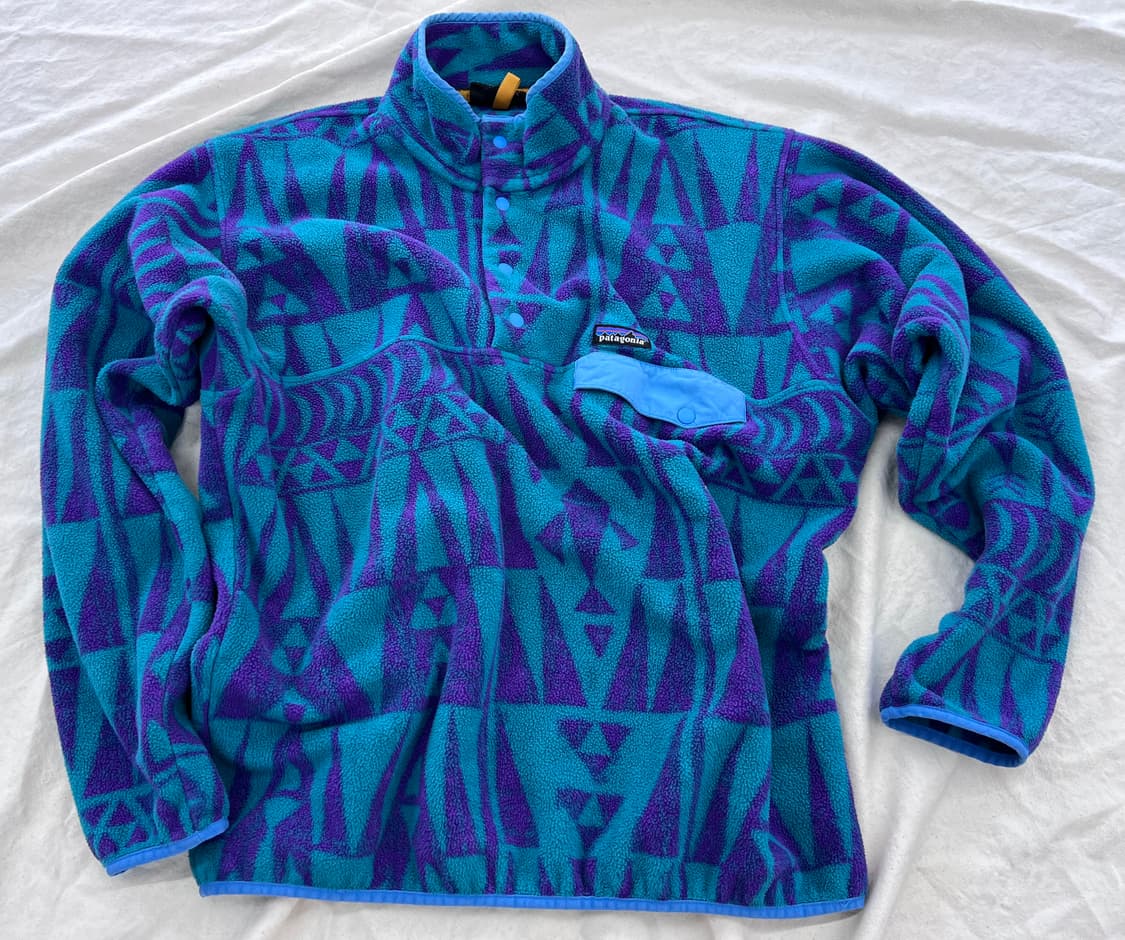 Aztec Tribal Geo Synchilla Fleece Snap  상품이미지7