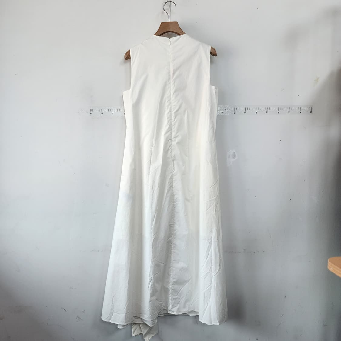 코스 화이트 롱 원피스 상품이미지4