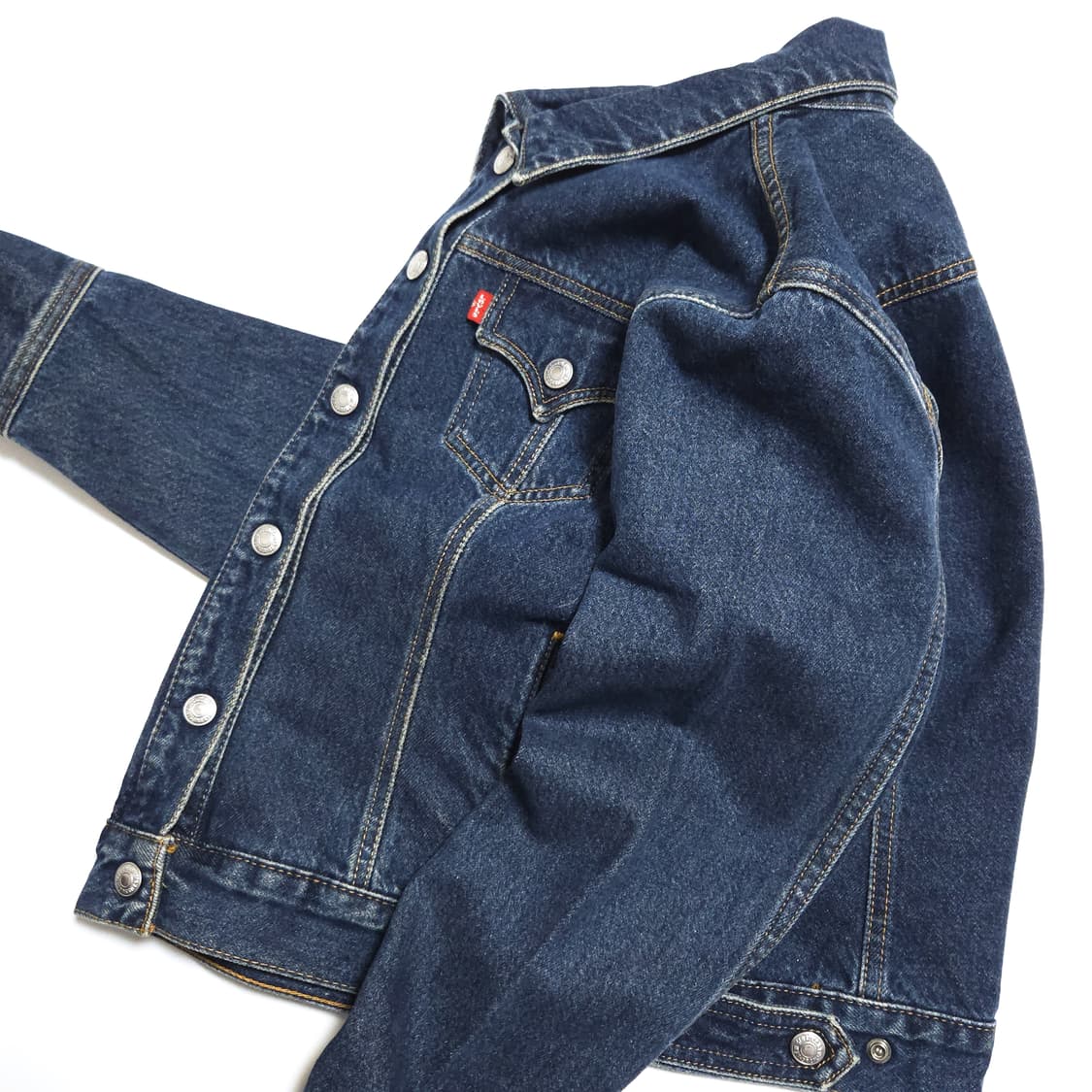 리바이스 우먼 00s Y2K 데님 트러커 자켓 상품이미지3