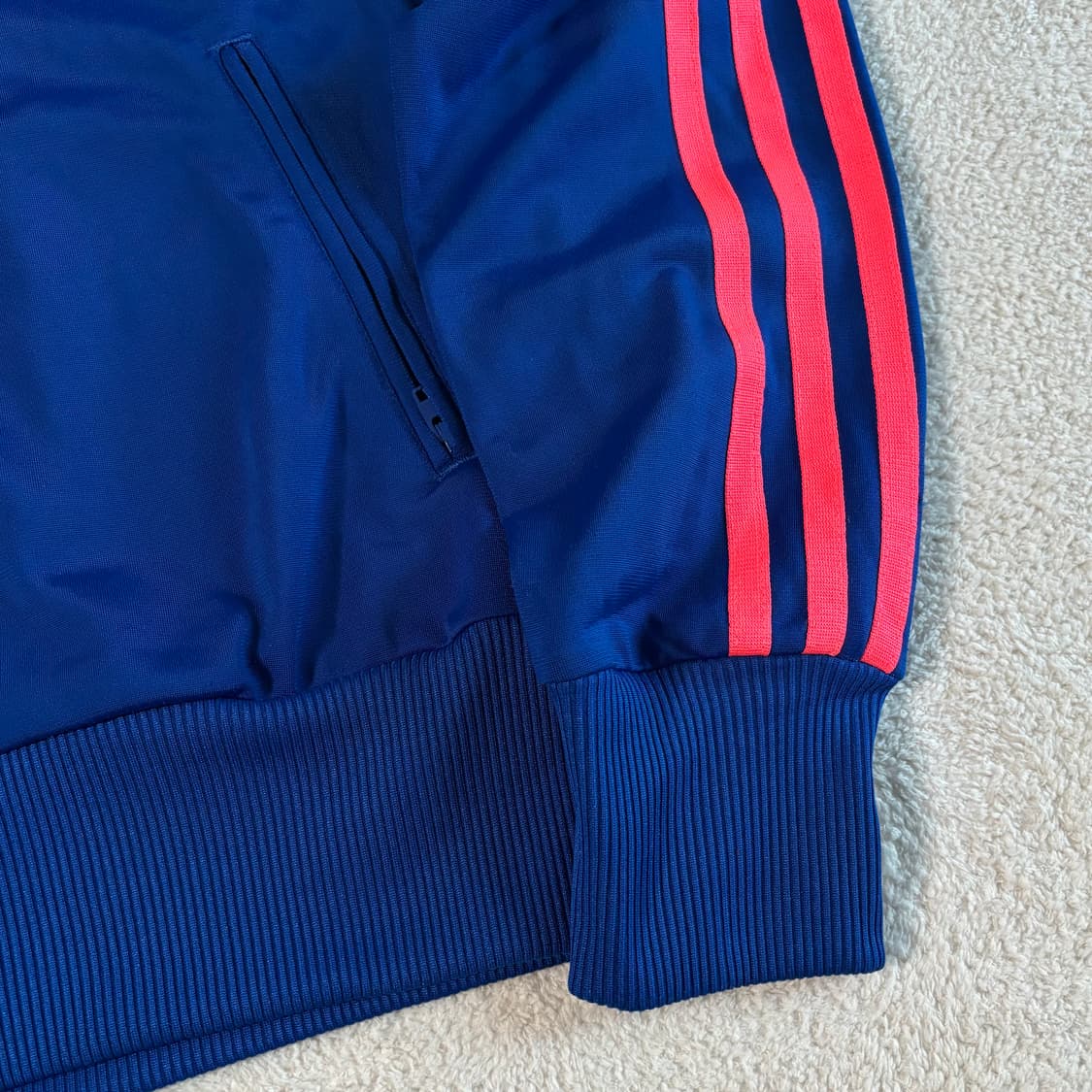 [100] 아디다스 파이어버드 블루 스몰로고 져지 상품이미지3