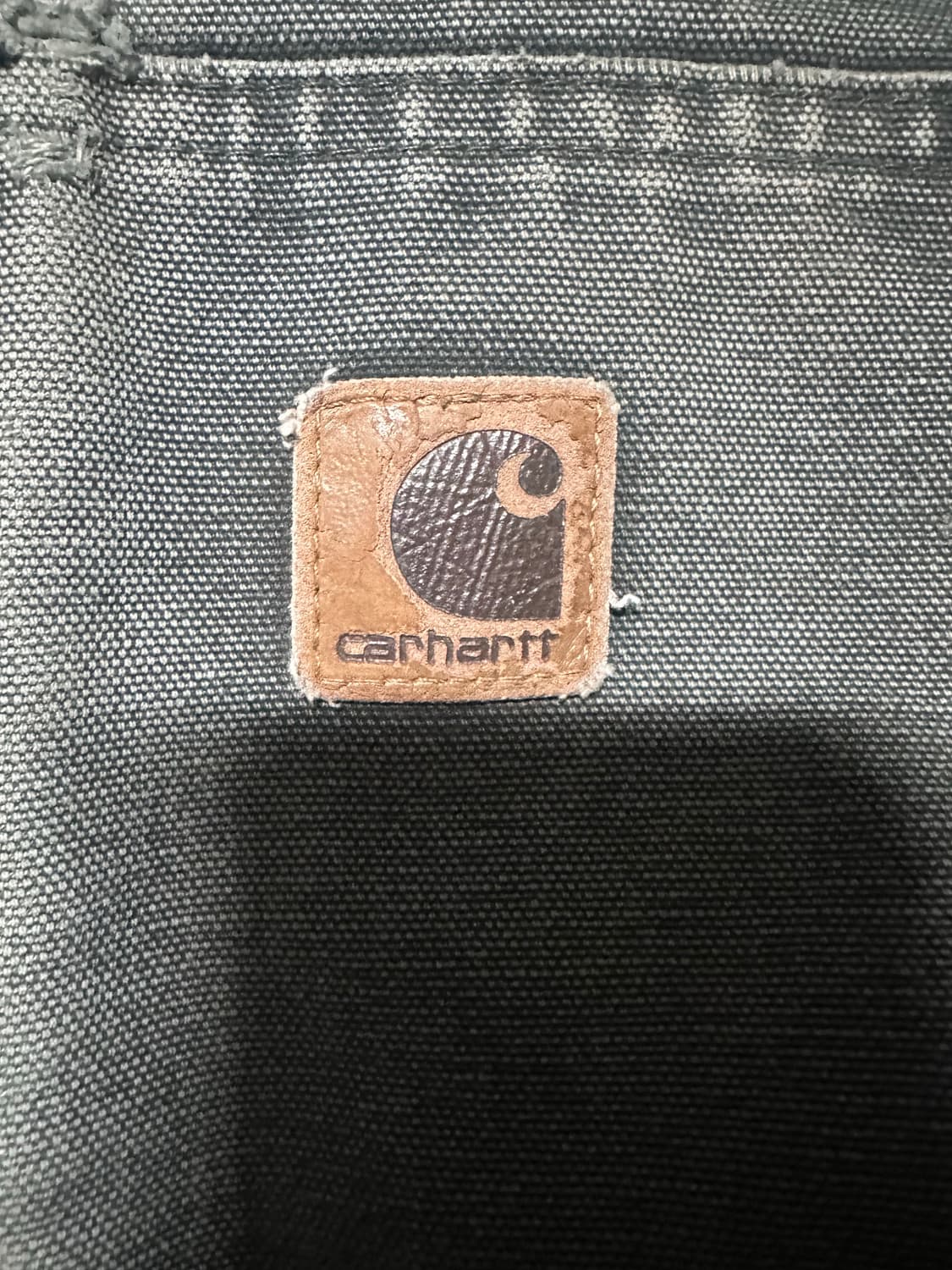 빈티지 칼하트 덕 액티브 자켓 모스그린 XL 상품이미지3