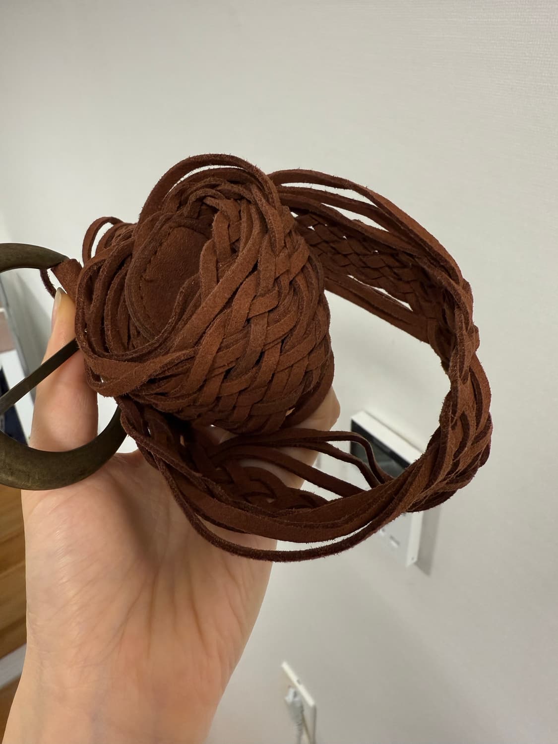 빈티지 브라운 보헤미안 벨트 상품이미지2