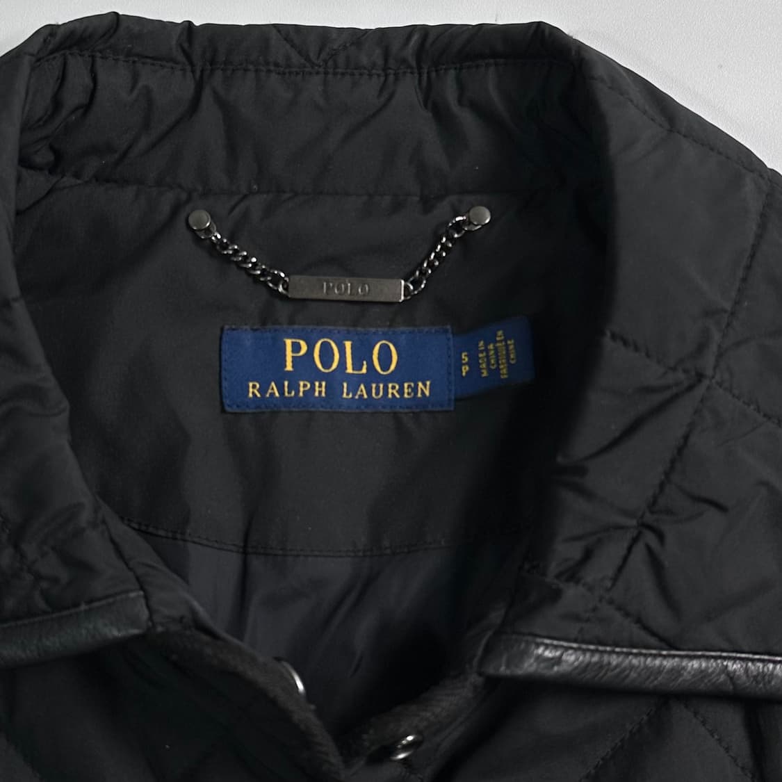 폴로 랄프로렌 블랙 퀼팅 자켓 상품이미지6