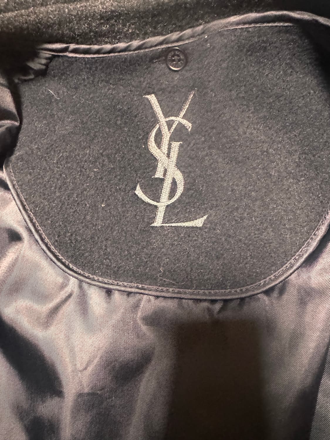 입생로랑 울 코트 상품이미지2