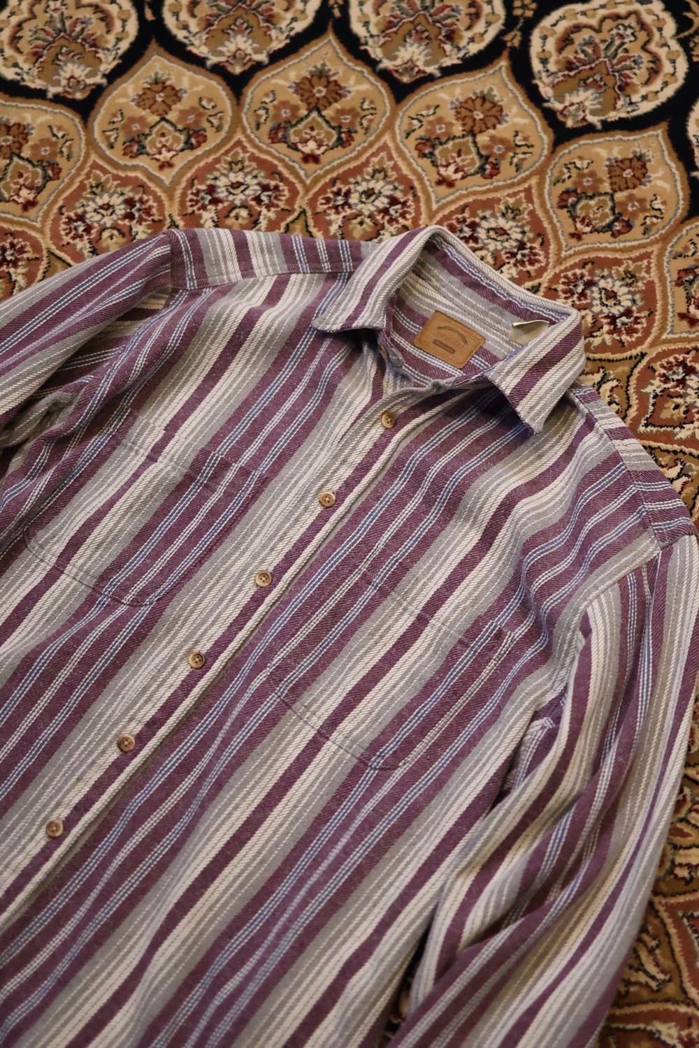 90s 빈티지 JC Penny St Johns Bay 헤비웨이트 셔츠 상품이미지2