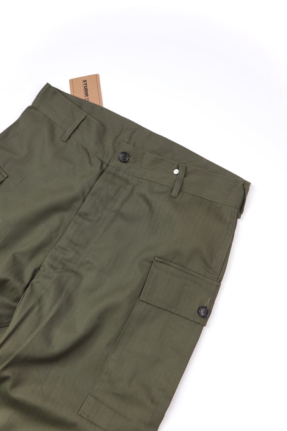 Miltec 밀리터리 헤링본 카고 팬츠 올리브 상품이미지1