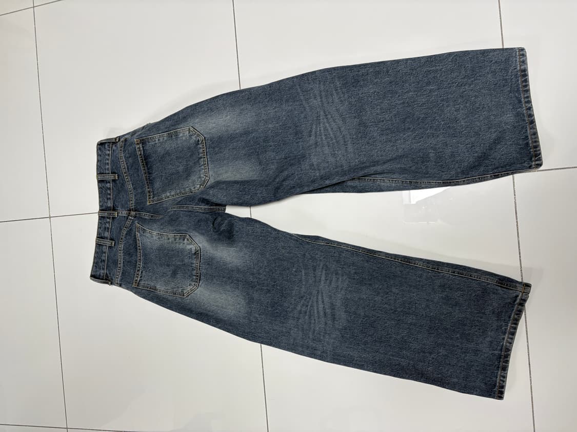 Hachingroom wide curve jeans 상품이미지3